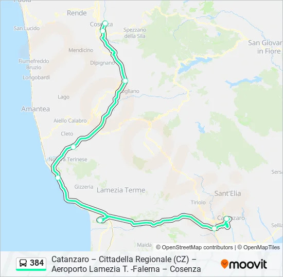 384  Line Map