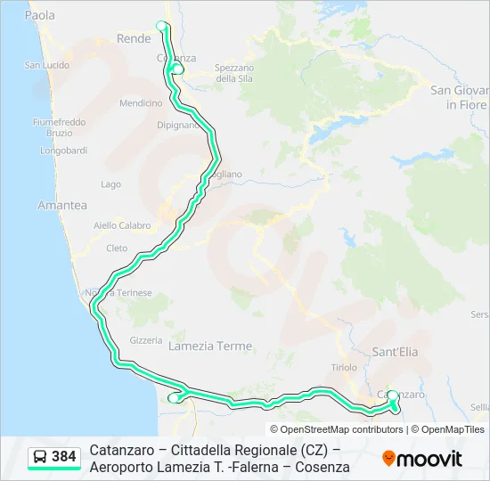 384  Line Map