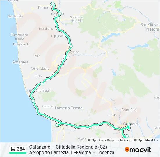 384  Line Map