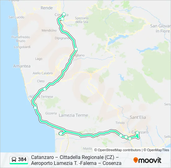 384  Line Map