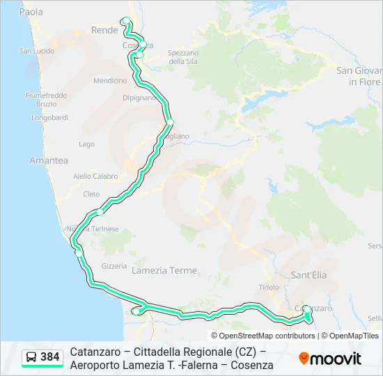 384  Line Map