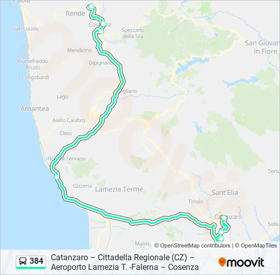 384  Line Map