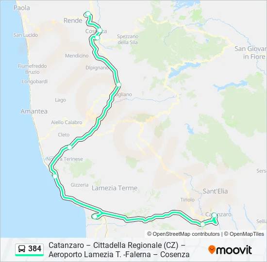 384  Line Map