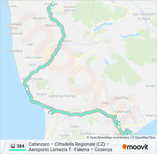 384  Line Map