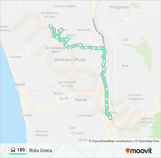 189  Line Map