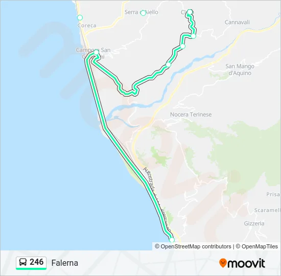 246  Line Map
