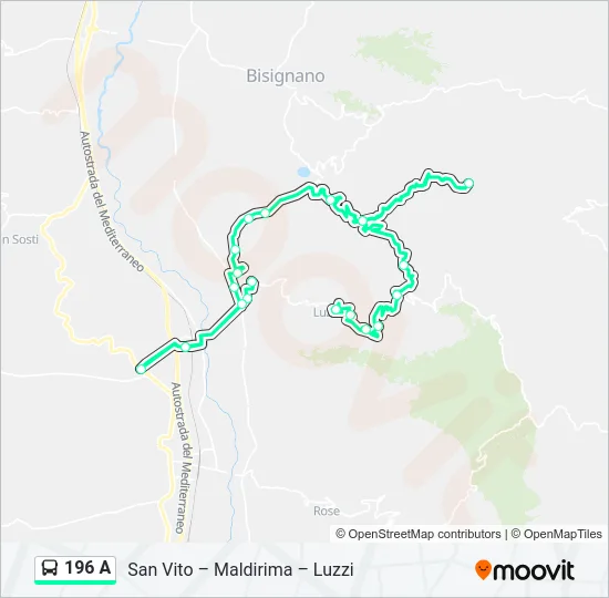 196 A  Line Map