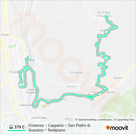 379 C  Line Map
