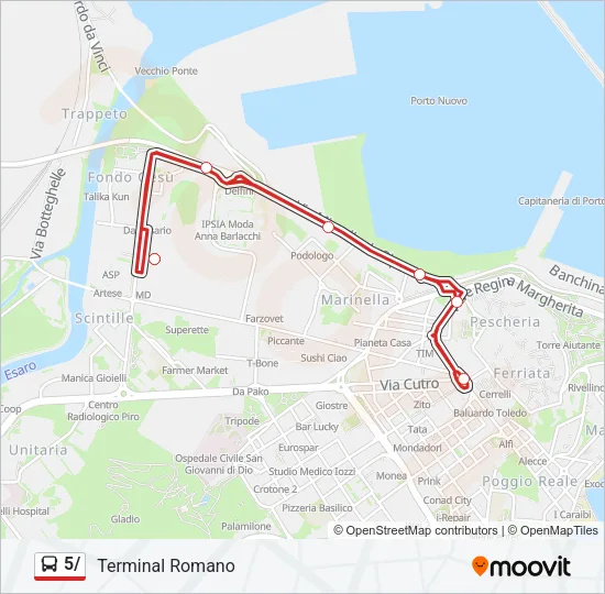5/ Bus Line Map