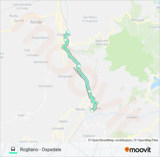 386 ABCD  Line Map