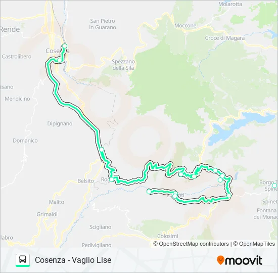 386 ABCD  Line Map