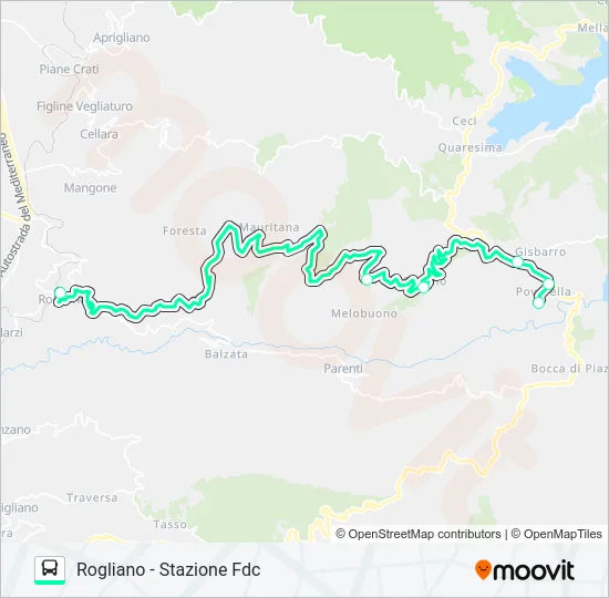 386 ABCD  Line Map