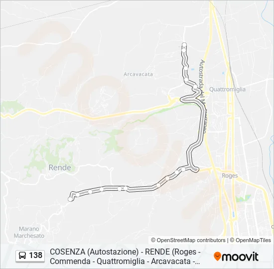 138  Line Map