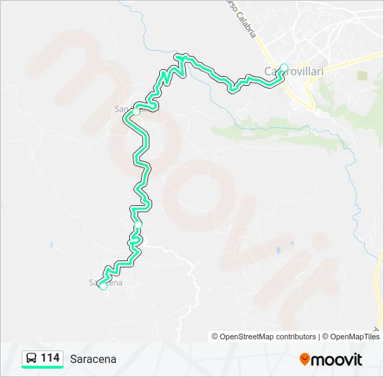 114  Line Map