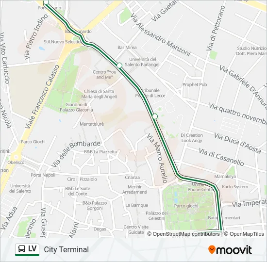 LV Bus Line Map