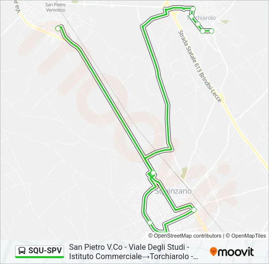 SQU-SPV Bus Line Map