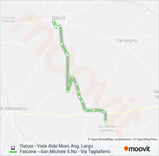 OST-SMCS Bus Line Map