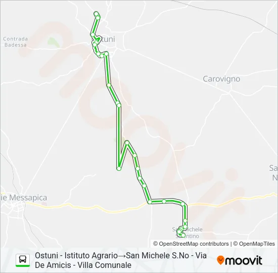 OST-SMCS Bus Line Map