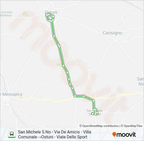 OST-SMCS Bus Line Map