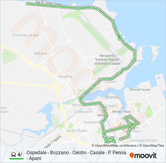 4/ bus Line Map