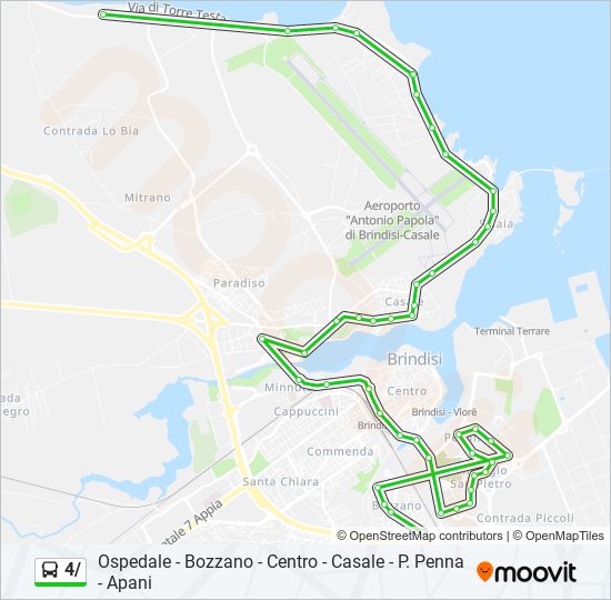 4/ bus Line Map