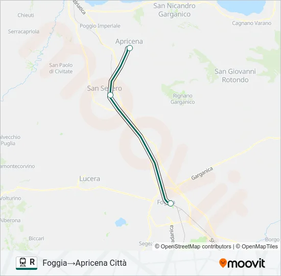 R Train Line Map