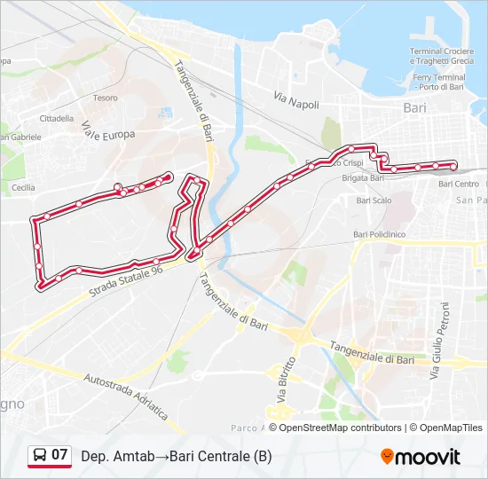 07 Bus Line Map