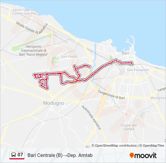 07 Bus Line Map