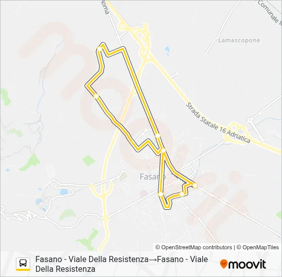 Percorso linea bus 902.ZIN4E