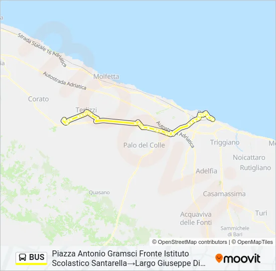 BUS Line Map