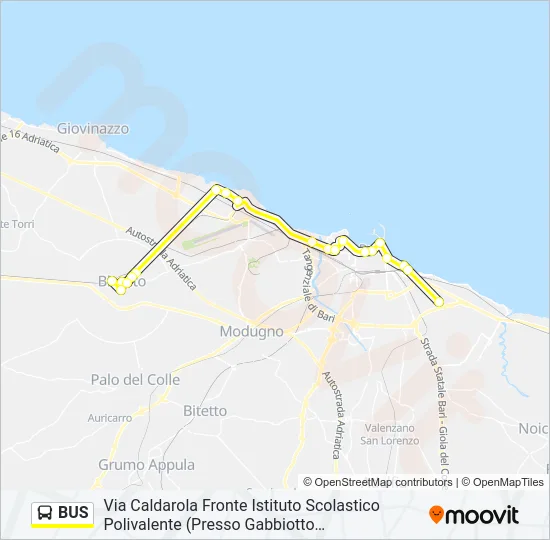 BUS Line Map