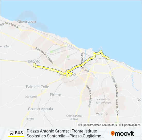 BUS Line Map