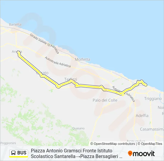 BUS Line Map