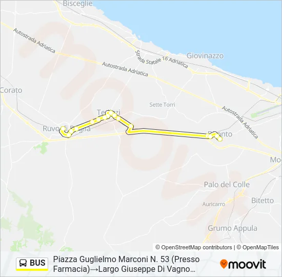 BUS Line Map