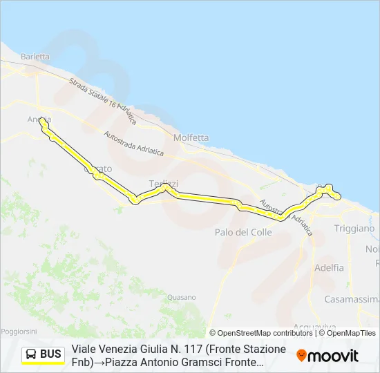BUS Line Map