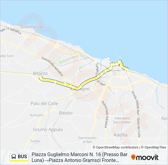 BUS Line Map