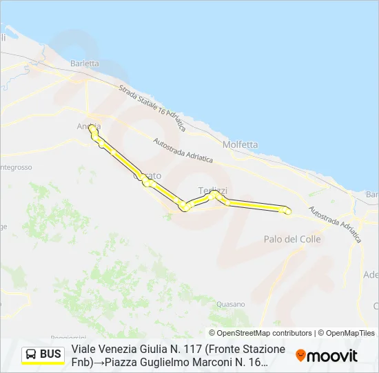 BUS Line Map