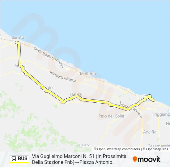 BUS Line Map