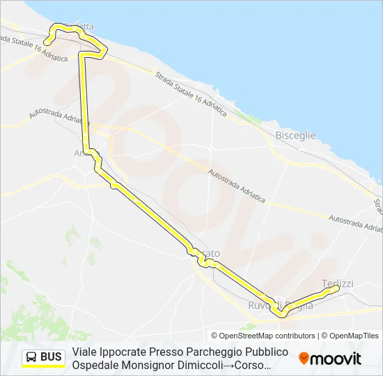 BUS Line Map