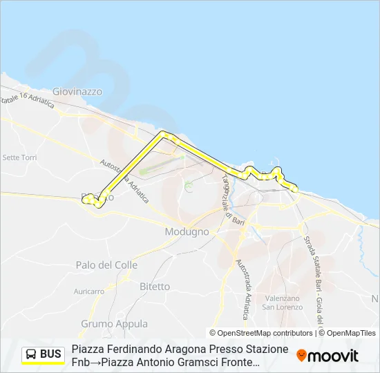 BUS Line Map