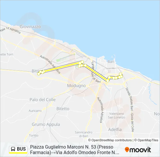 BUS Line Map
