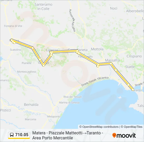 710.05 Bus Line Map