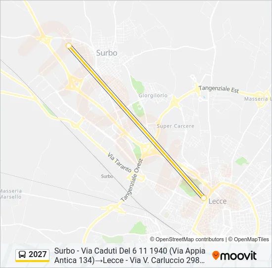 2027 Bus Line Map