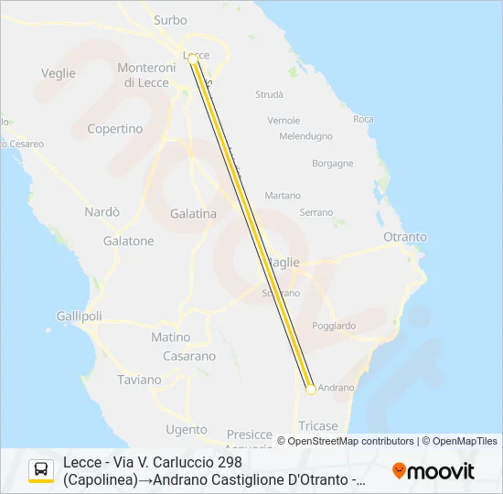0532 - 2 Bus Line Map