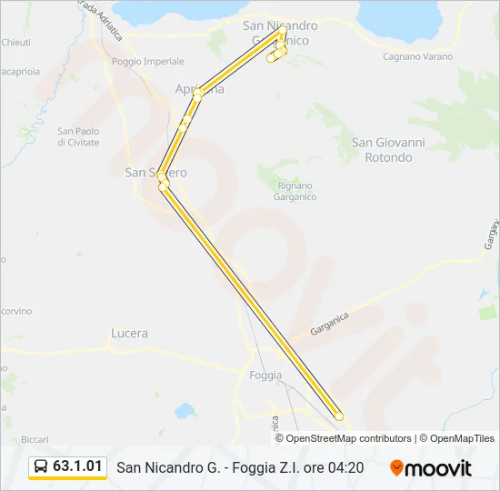 63.1.01 Bus Line Map