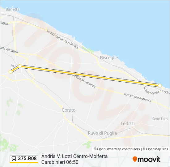 375.R08 Bus Line Map