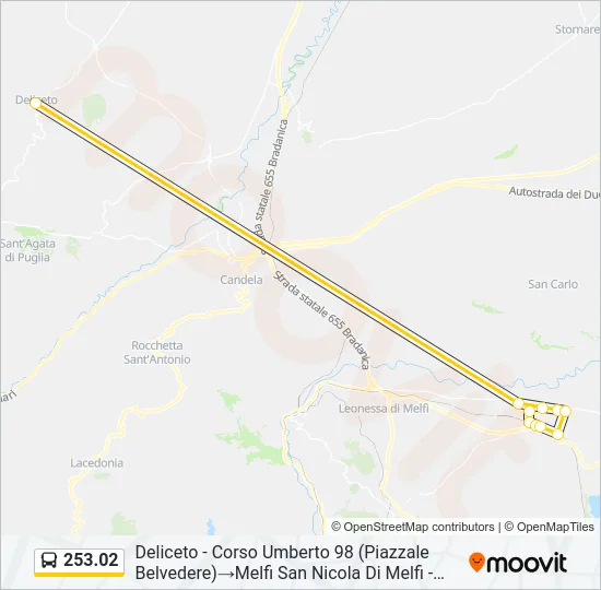 253.02 Bus Line Map