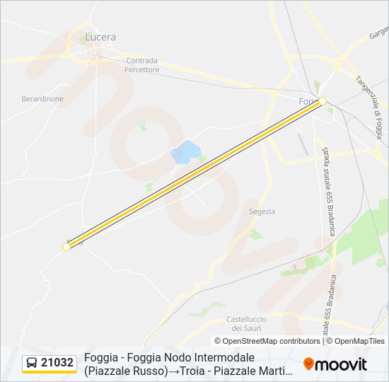 21032 Bus Line Map