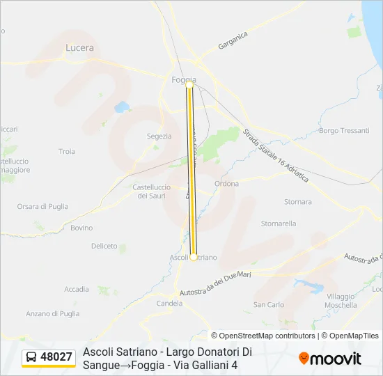 48027 Bus Line Map