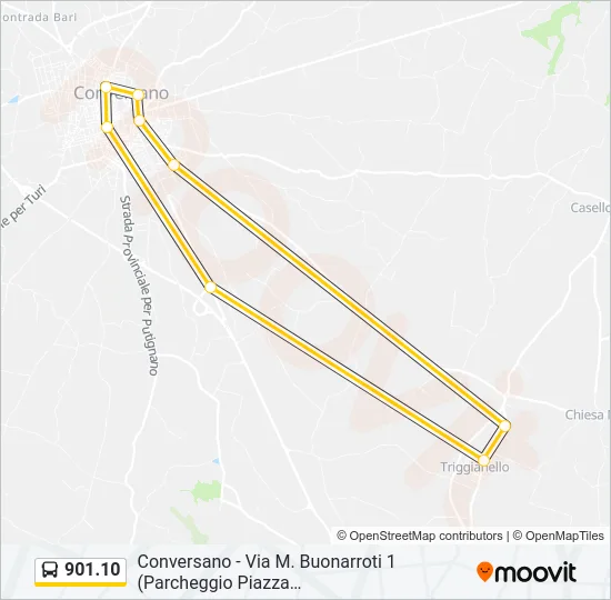 901.10 Bus Line Map